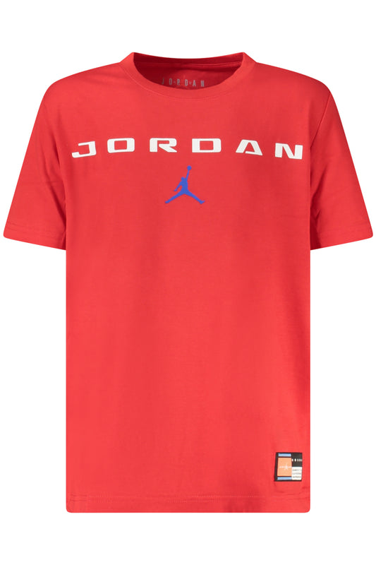 JORDAN RED SHORT-SLEEVE T-SHIRT FOR KIDS