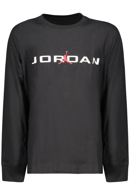 JORDAN LONG-SLEEVED T-SHIRT FOR KIDS, BLACK