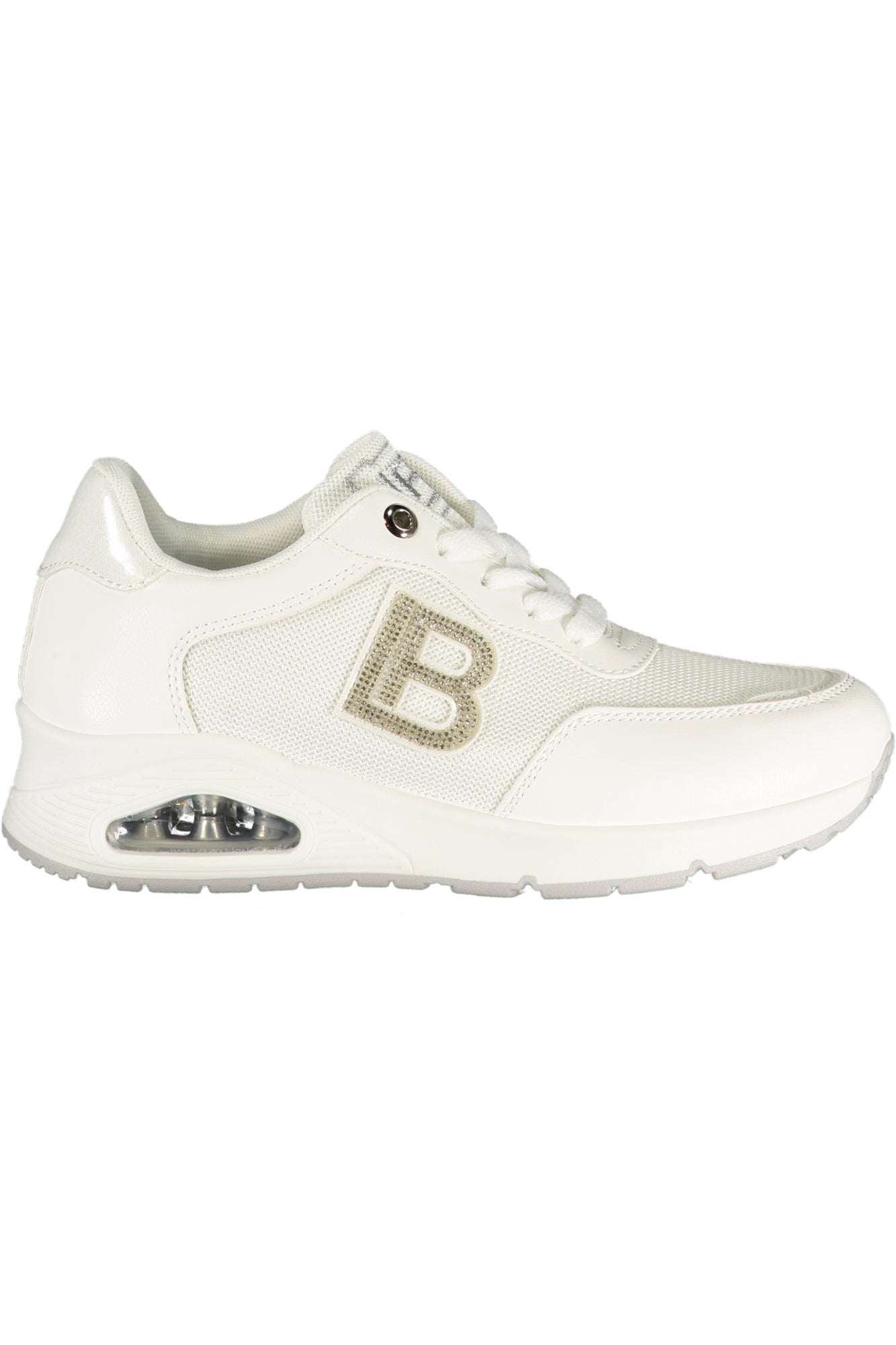 LAURA BIAGIOTTI WOMEN'S WHITE SPORTS SHOES