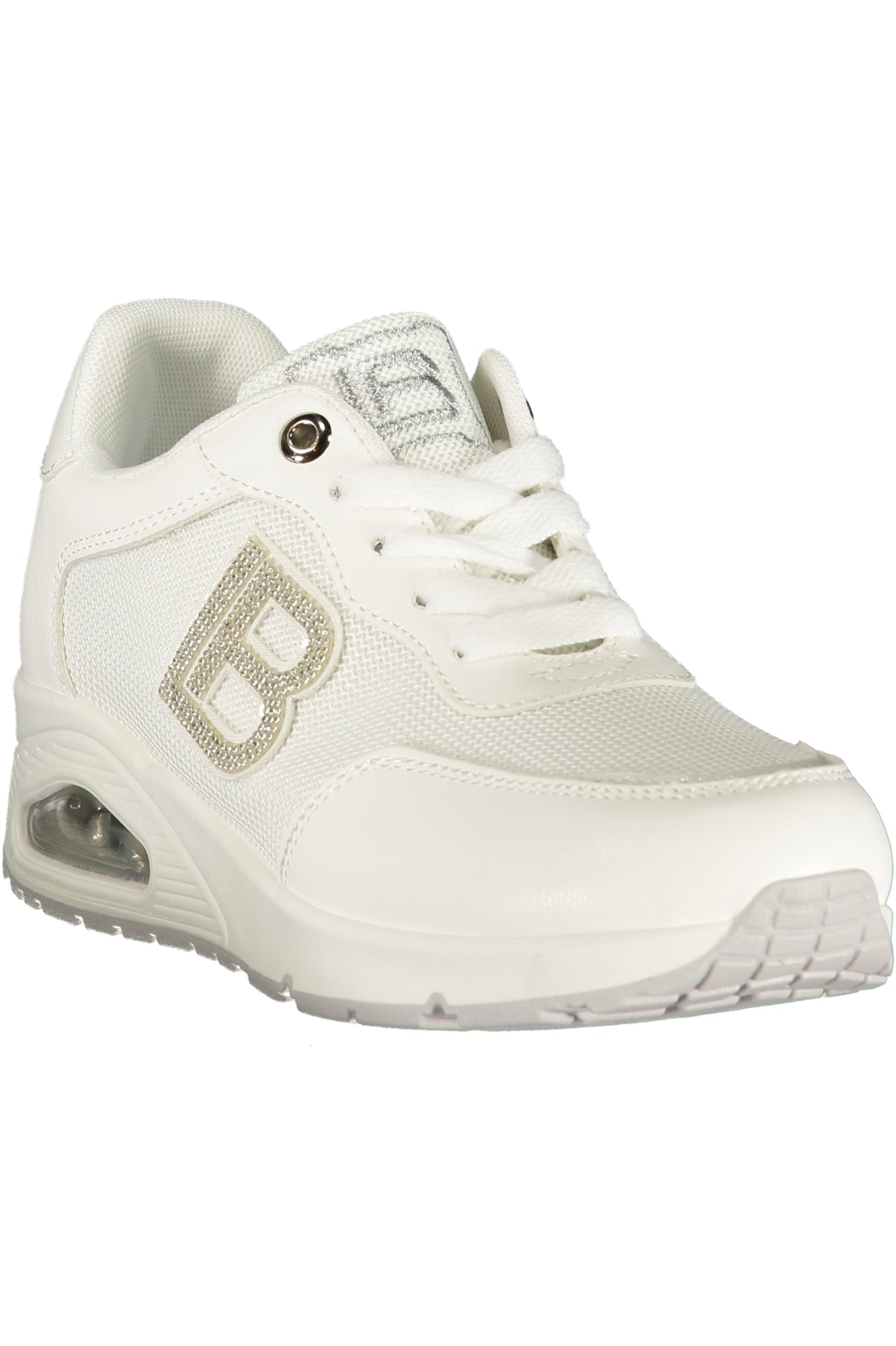 LAURA BIAGIOTTI WOMEN'S WHITE SPORTS SHOES