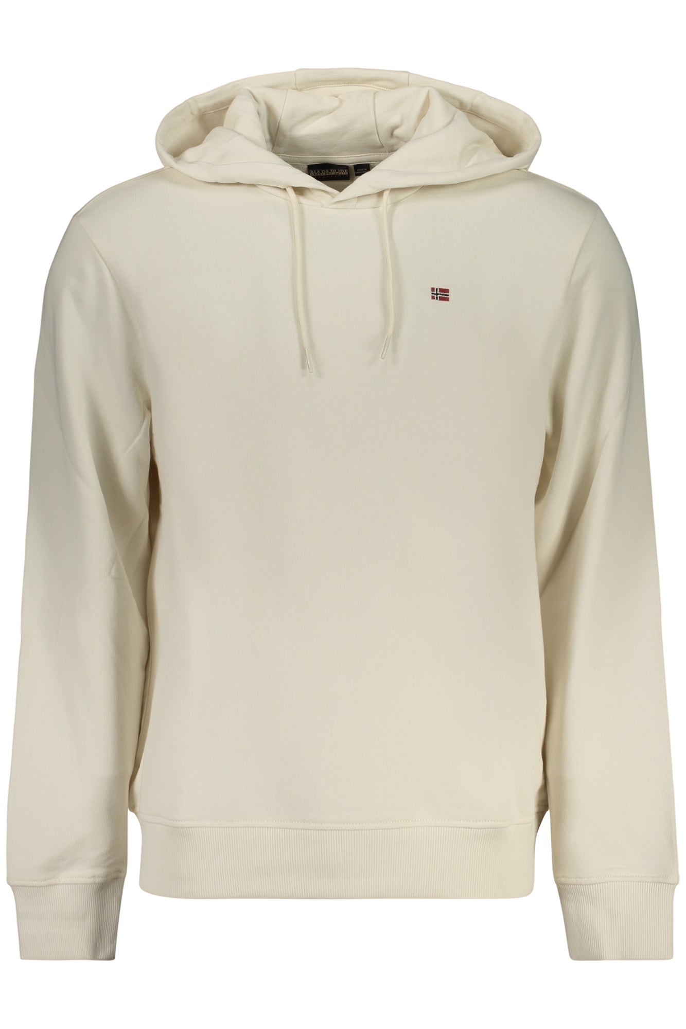NAPAPIJRI MEN'S ZIP-UP SWEATSHIRT, WHITE