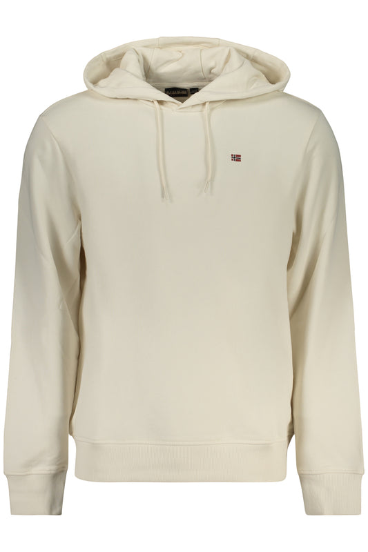 NAPAPIJRI MEN'S ZIP-UP SWEATSHIRT, WHITE
