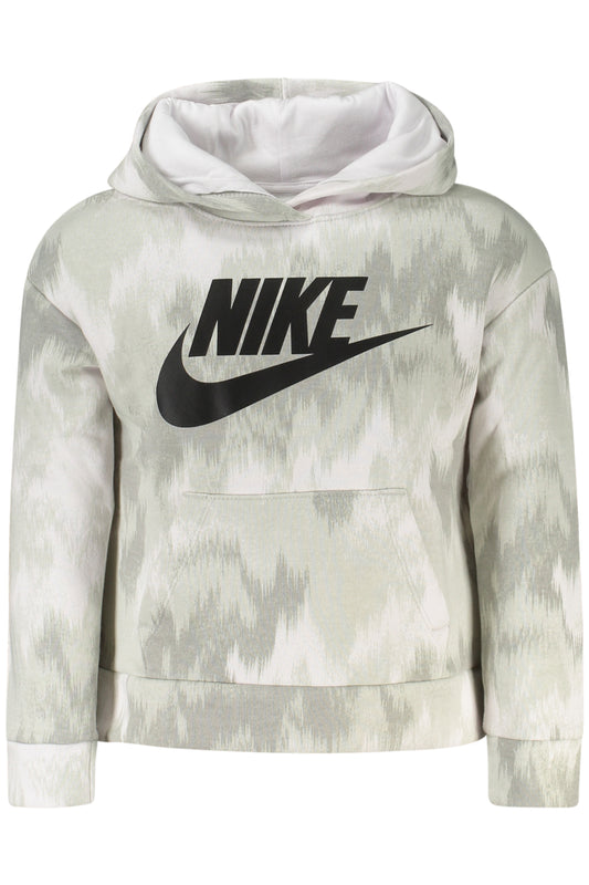 NIKE KIDS' GRAY ZIP-UP SWEATSHIRT