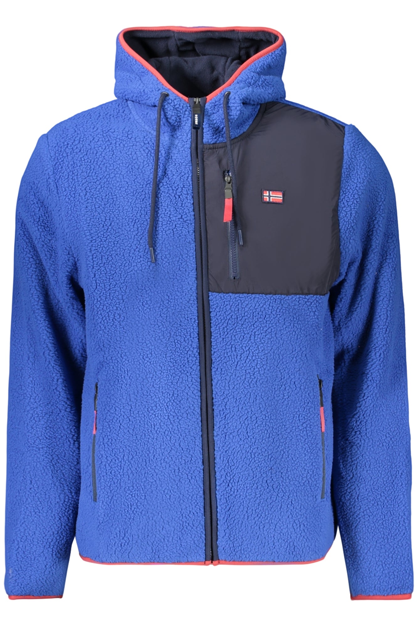 NORWAY 1963 MEN'S BLUE ZIP-UP SWEATSHIRT