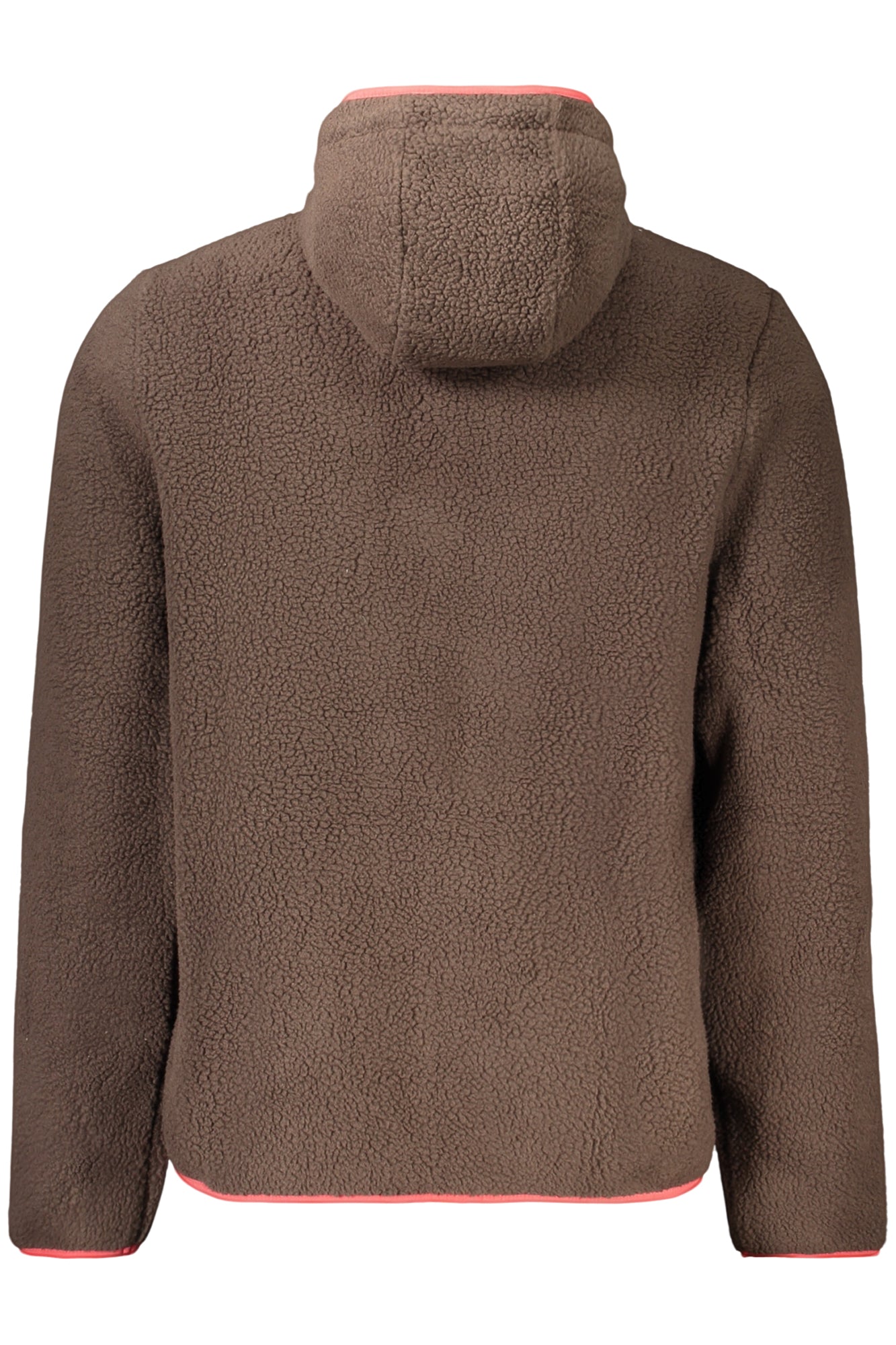 NORWAY 1963 MEN'S BROWN ZIP-UP SWEATSHIRT