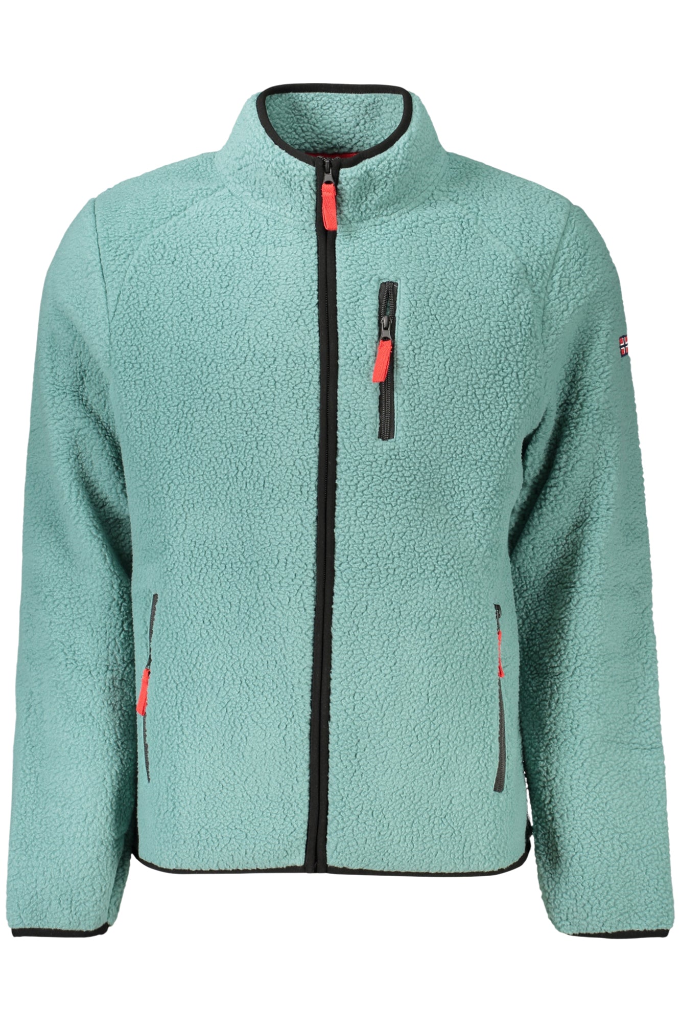 NORWAY 1963 MEN'S GREEN ZIP-UP SWEATSHIRT