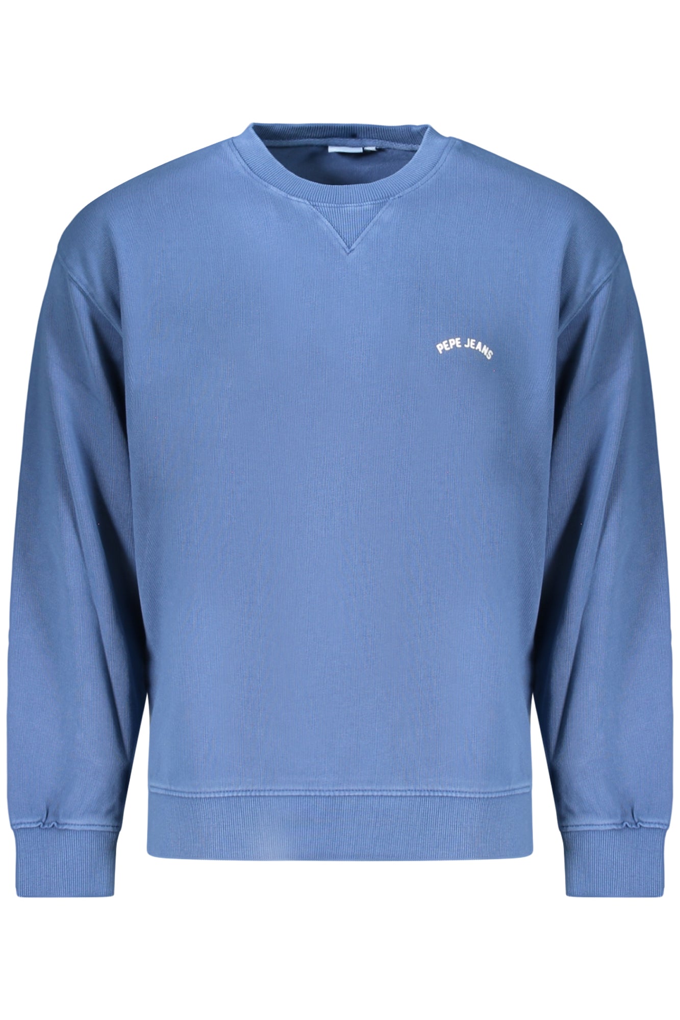 PEPE JEANS MEN'S BLUE ZIP-UP SWEATSHIRT