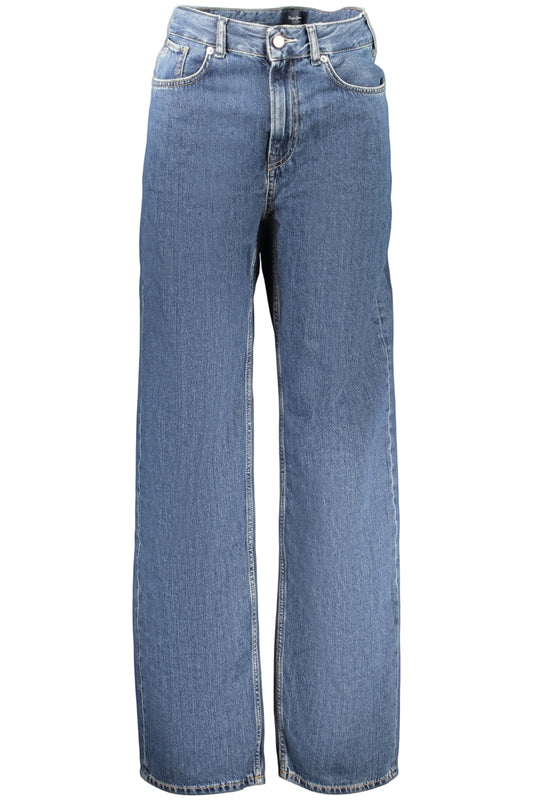 PEPE JEANS WOMEN'S DENIM JEANS BLUE