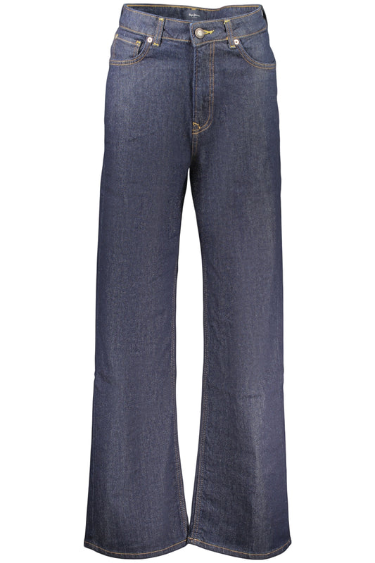 PEPE JEANS WOMEN'S DENIM JEANS BLUE