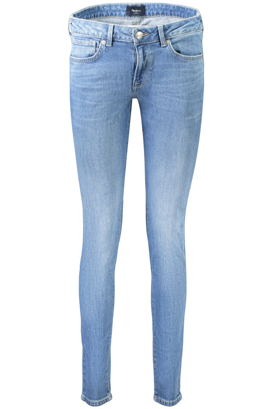 PEPE JEANS WOMEN'S DENIM JEANS BLUE