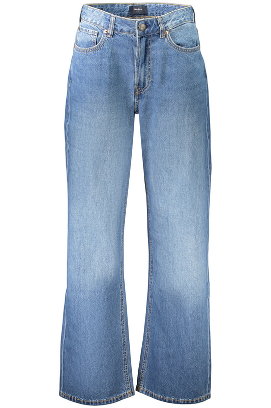PEPE JEANS WOMEN'S DENIM JEANS BLUE