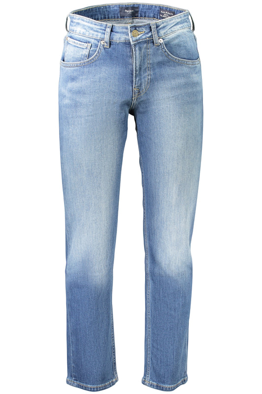 PEPE JEANS MEN'S BLUE DENIM JEANS