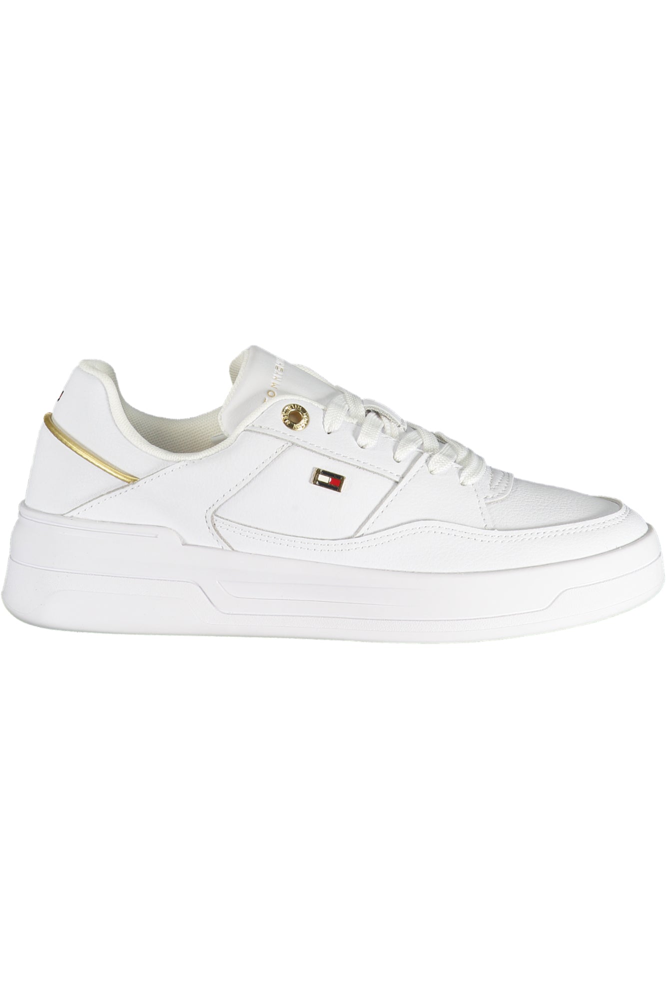 TOMMY HILFIGER WOMEN'S WHITE SPORTS SHOES