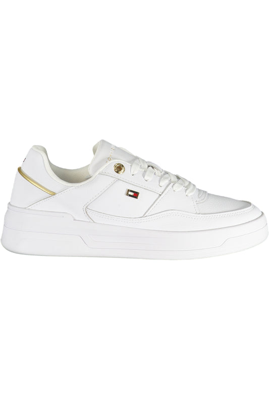 TOMMY HILFIGER WOMEN'S WHITE SPORTS SHOES