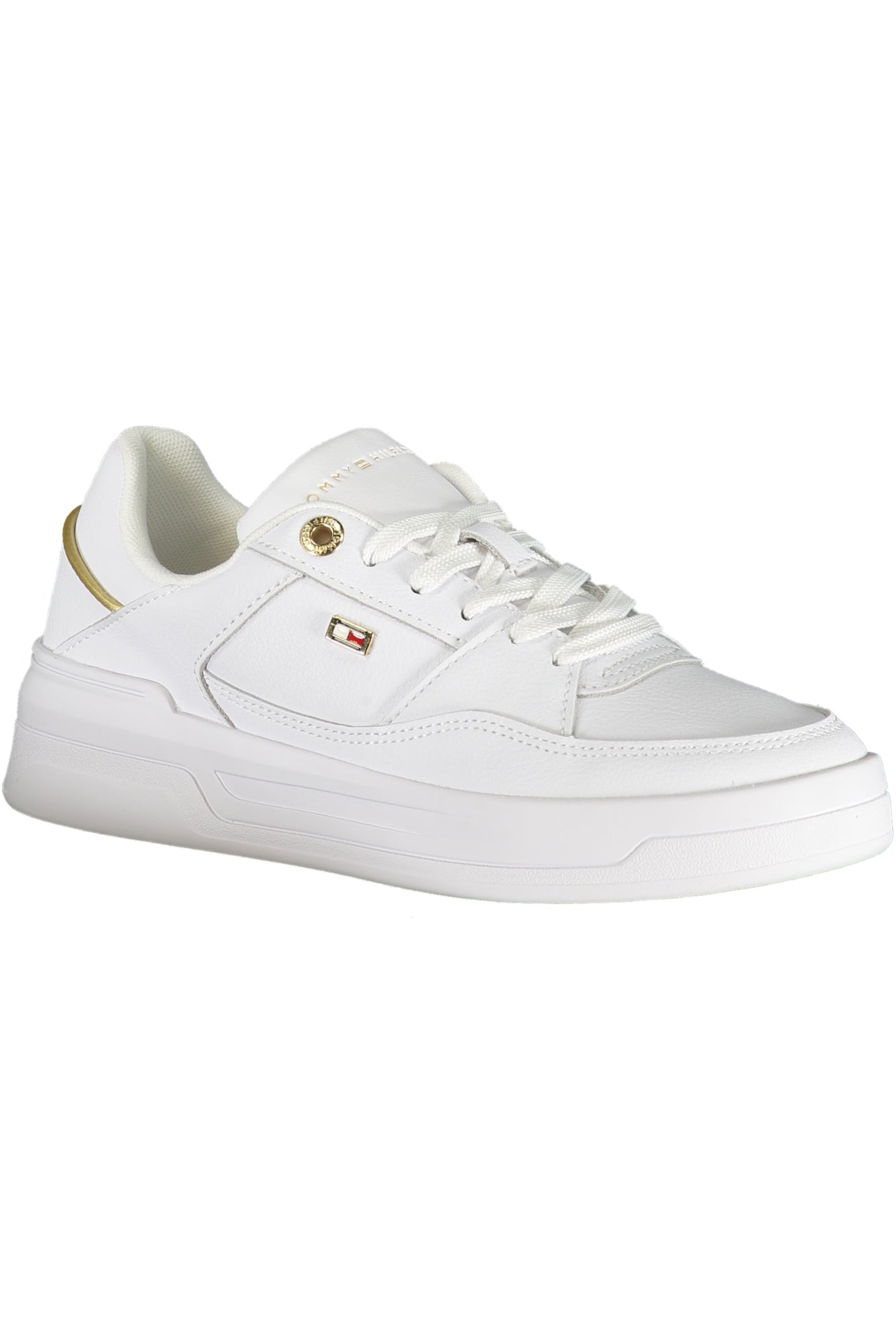 TOMMY HILFIGER WOMEN'S WHITE SPORTS SHOES