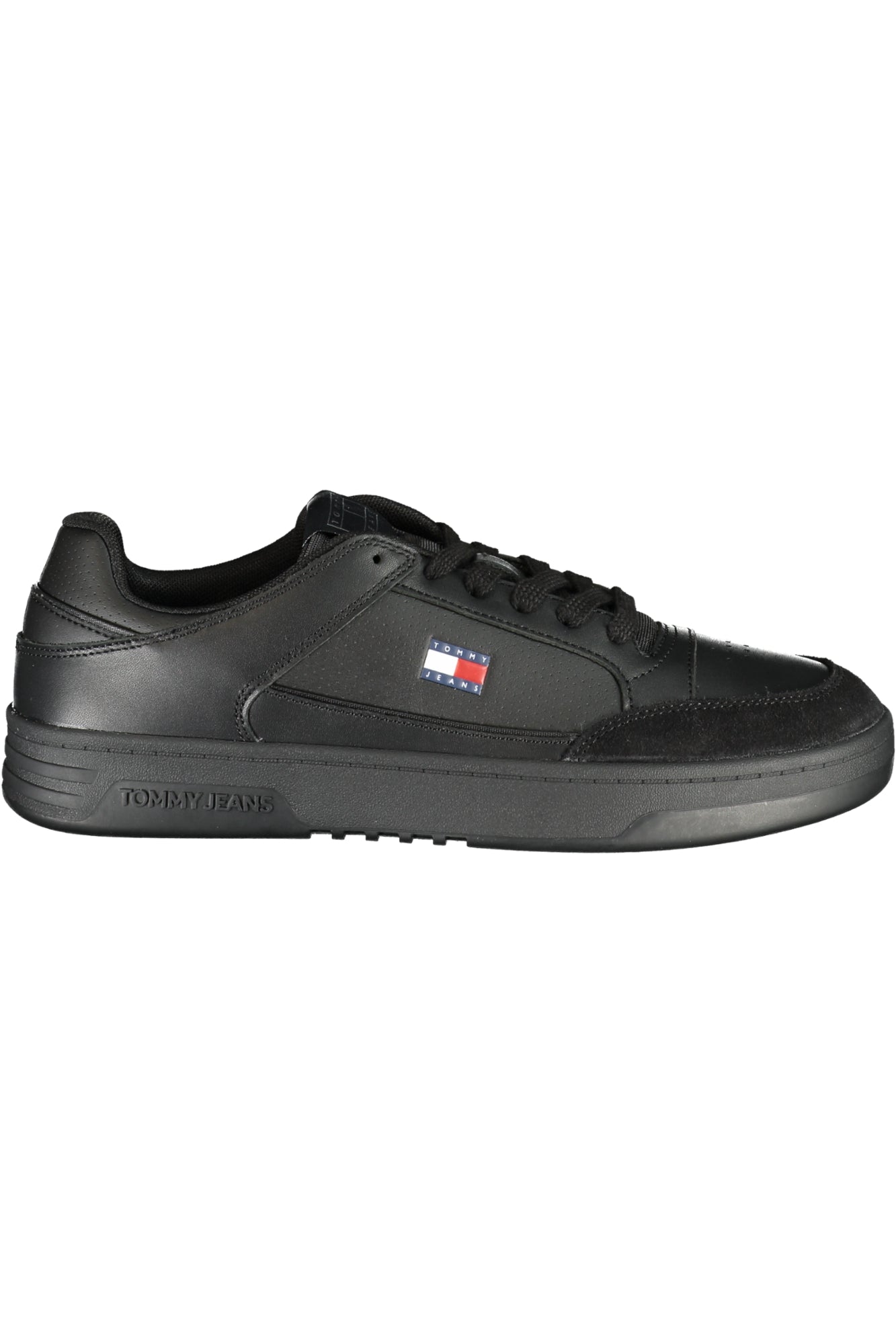 TOMMY HILFIGER MEN'S BLACK SPORTS SHOES