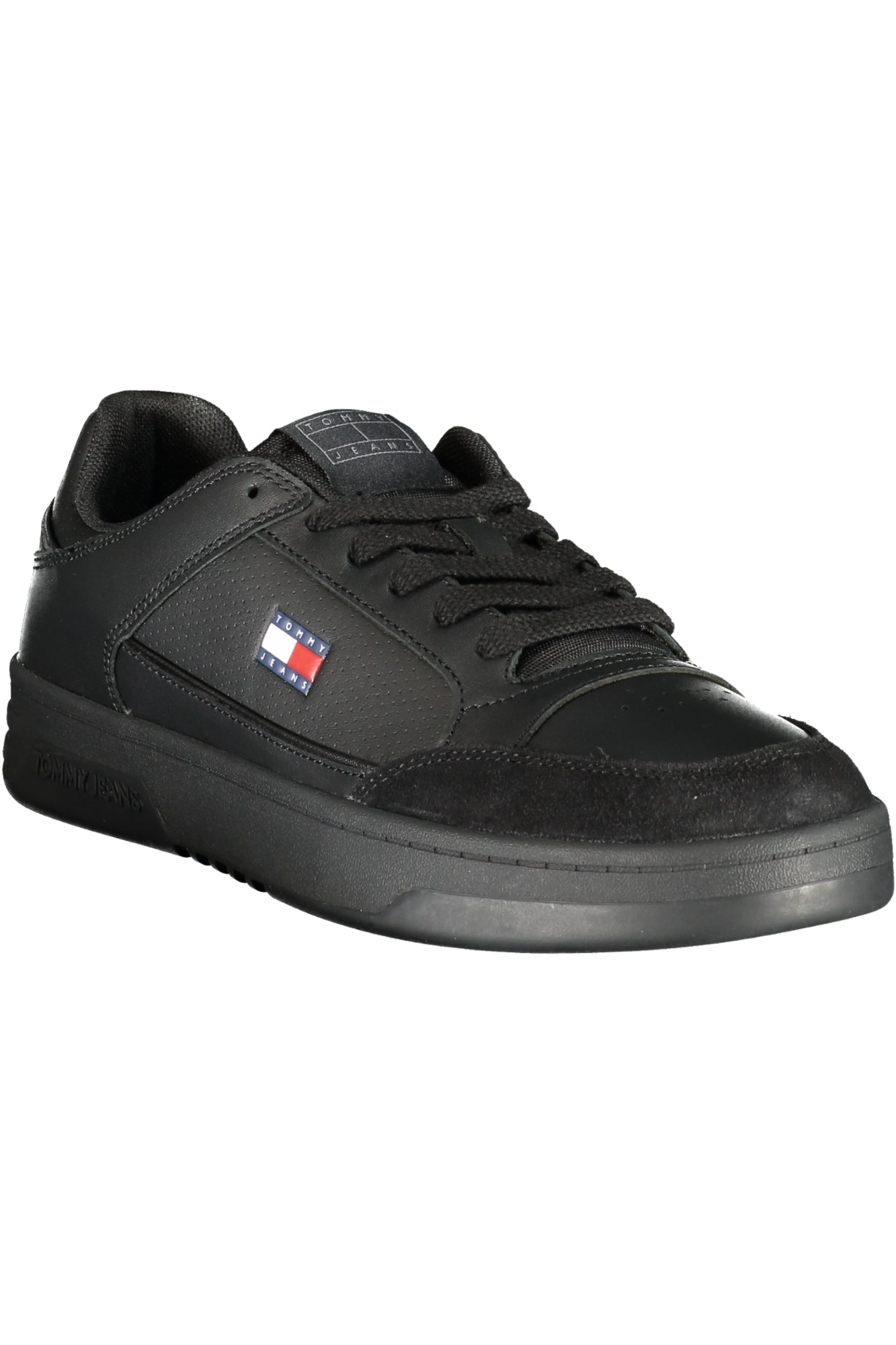 TOMMY HILFIGER MEN'S BLACK SPORTS SHOES