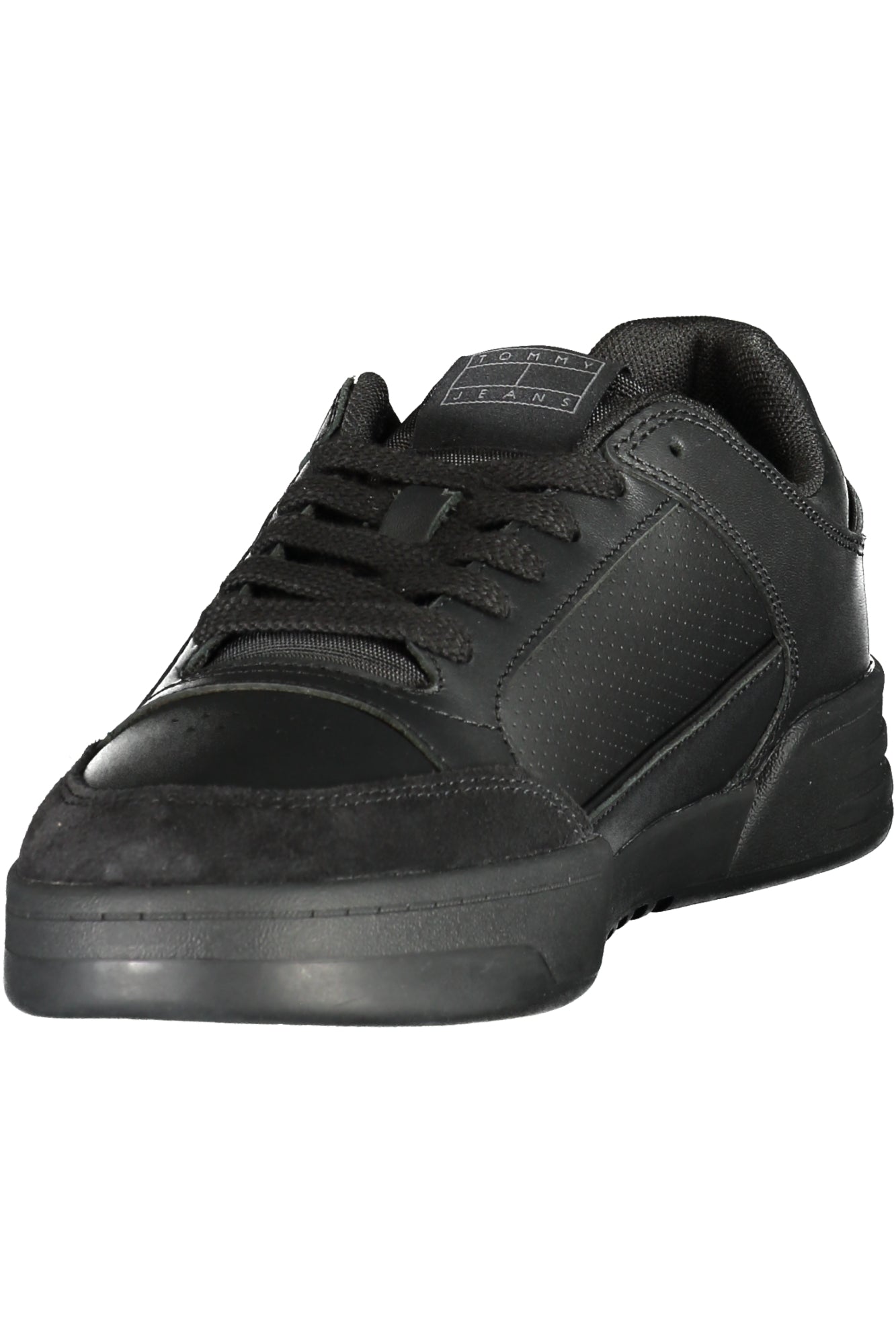 TOMMY HILFIGER MEN'S BLACK SPORTS SHOES