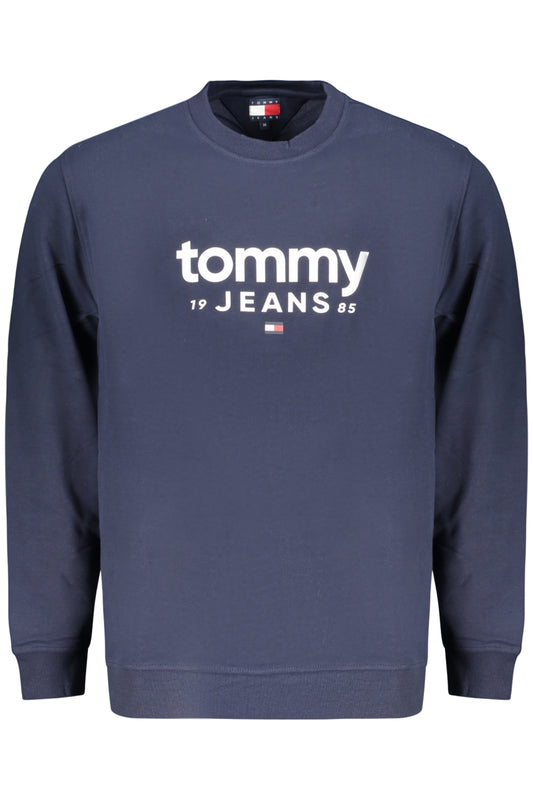 TOMMY HILFIGER MEN'S BLUE ZIP-UP SWEATSHIRT
