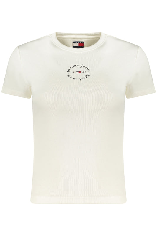 TOMMY HILFIGER WOMEN'S SHORT-SLEEVE T-SHIRT WHITE