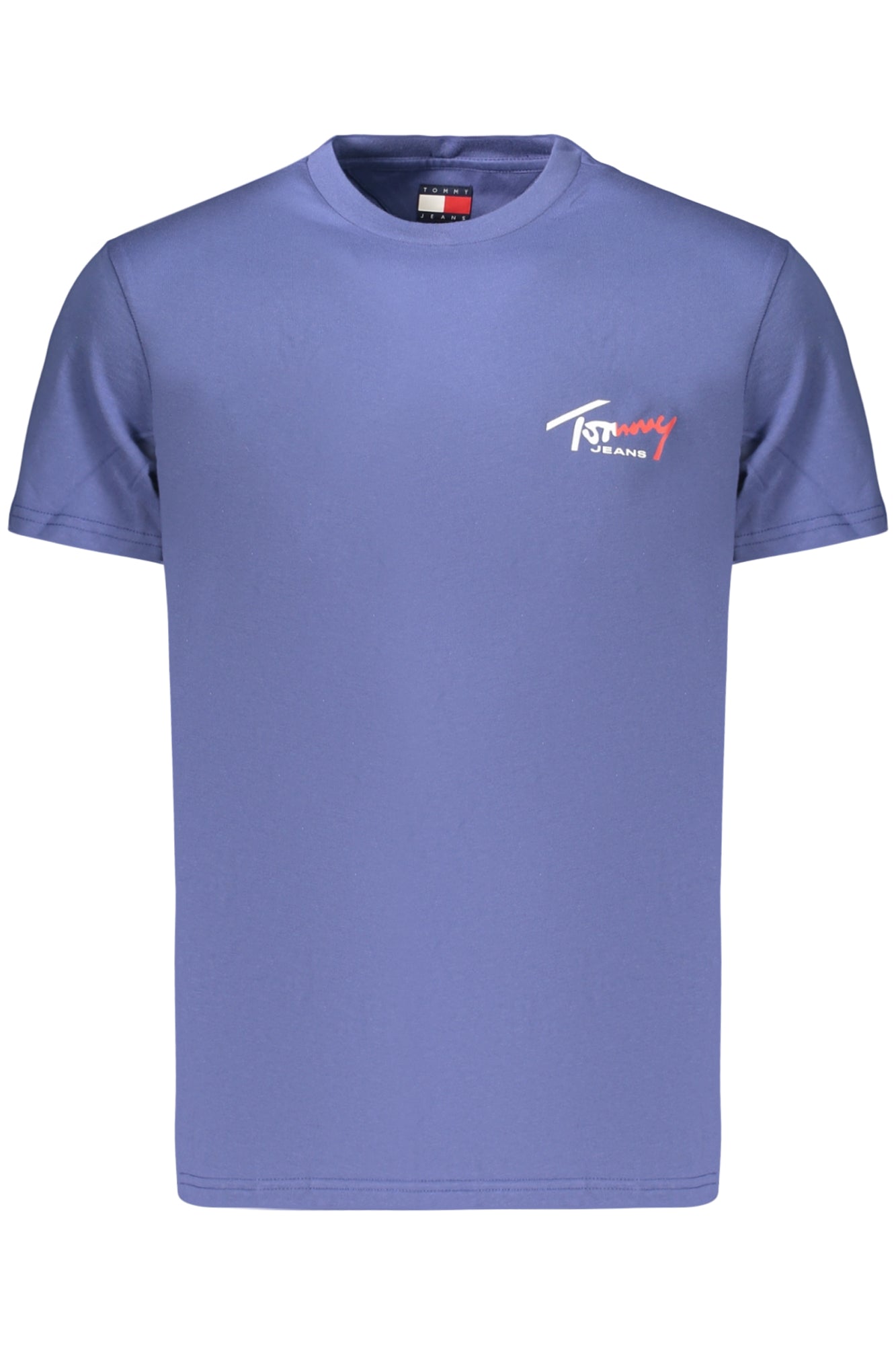 TOMMY HILFIGER MEN'S SHORT-SLEEVE T-SHIRT BLUE