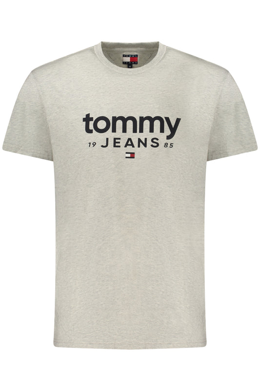 TOMMY HILFIGER MEN'S SHORT-SLEEVE T-SHIRT GREY