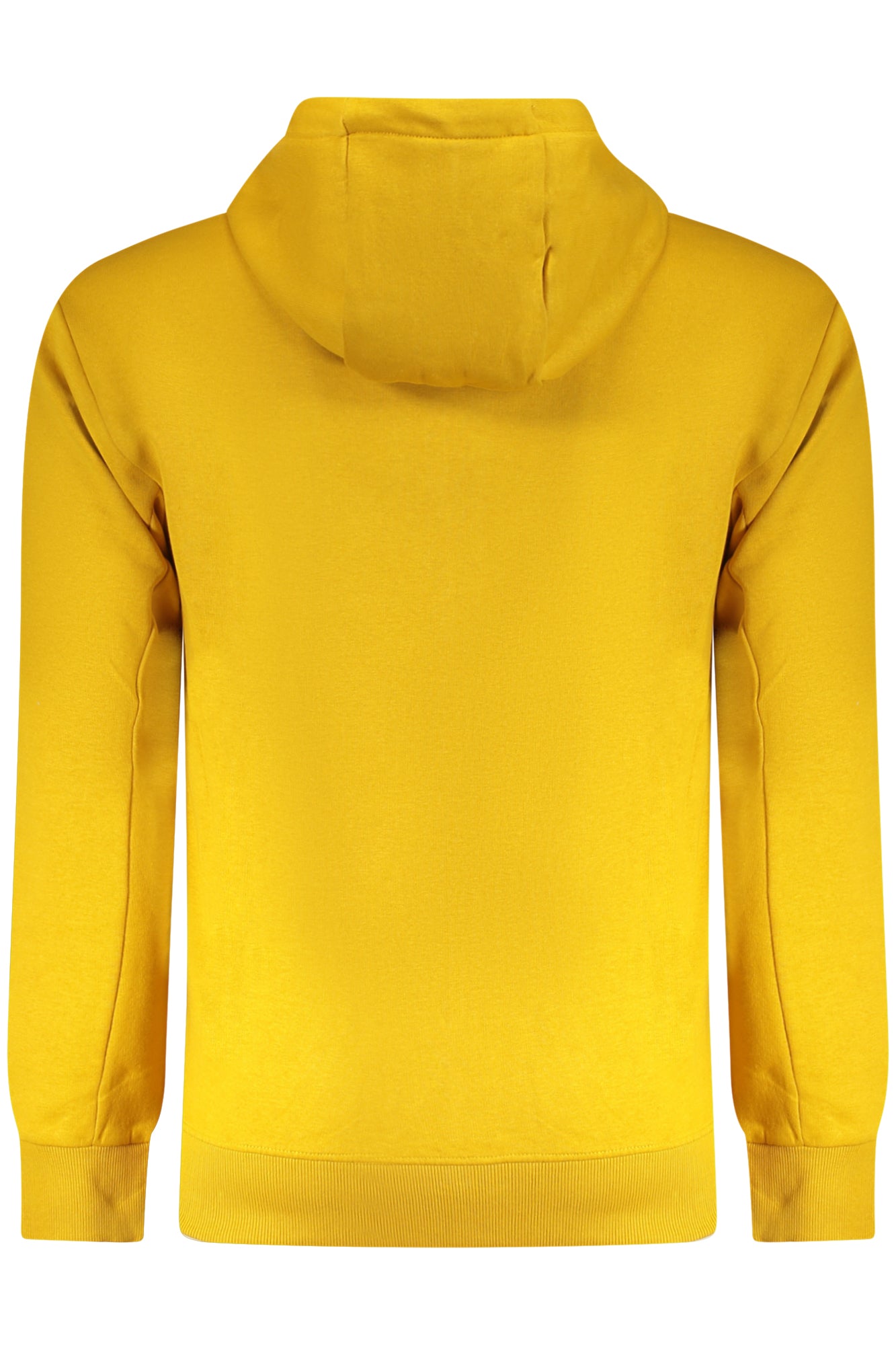 US GRAND MEN'S YELLOW ZIP-UP SWEATSHIRT