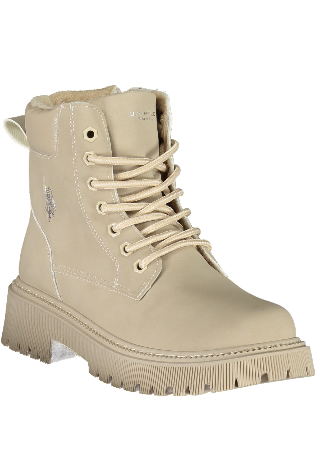 US POLO ASSN. WOMEN'S BEIGE BOOTS