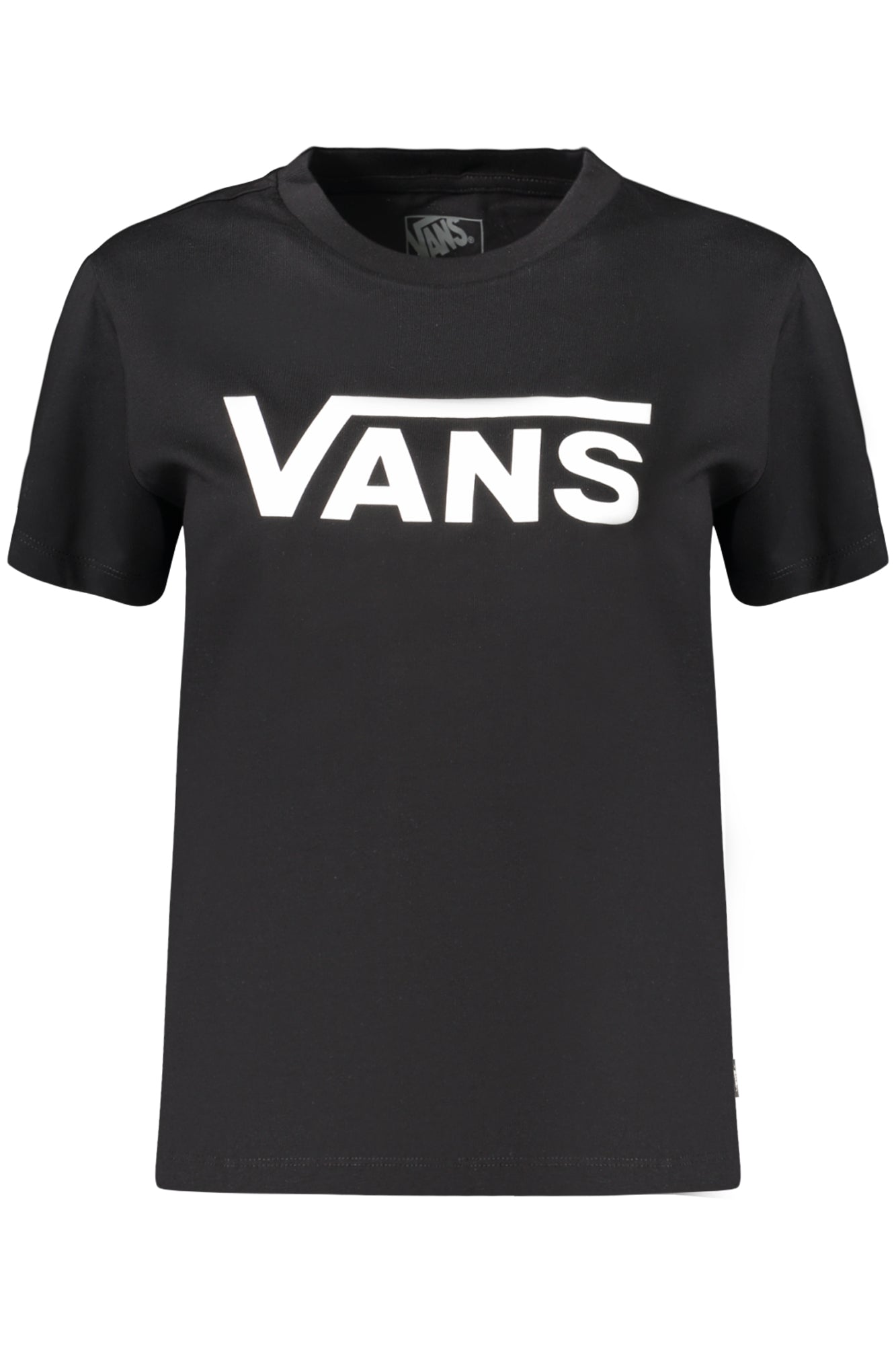 VANS WOMEN'S SHORT-SLEEVE T-SHIRT BLACK