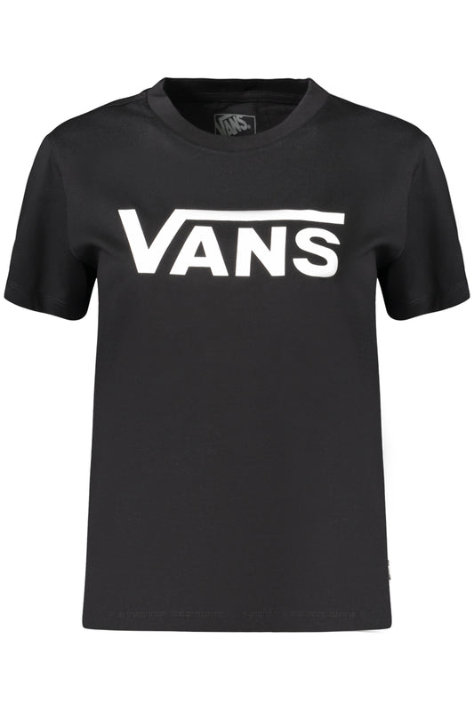 VANS WOMEN'S SHORT-SLEEVE T-SHIRT BLACK
